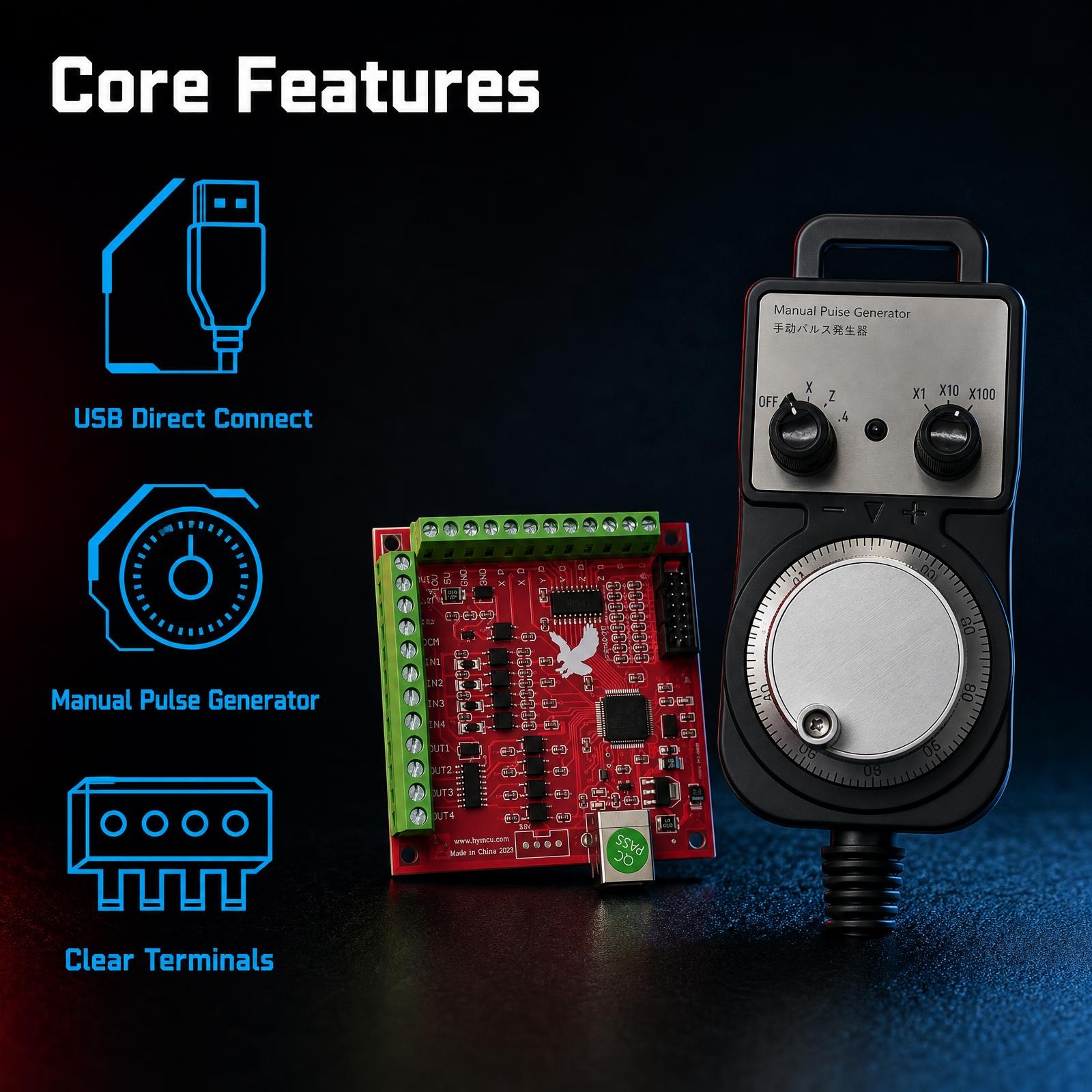 4 Eksenli USB Mach3 CNC Kontro - Mach3 Usb Cnc Controller 4 Axis 100Khz incelemesi ve fiyatı