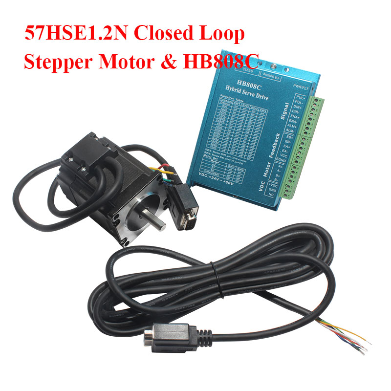 1.2N.m Nema23 Kapalı Döngü Ste - Nema 23 Closed Loop Stepper Motor Driver Kit incelemesi ve fiyatı