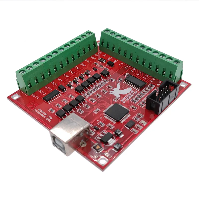 Breakout Board CNC USB MACH3 4 - Mach3 Usb Cnc Controller 4 Axis 100Khz incelemesi ve fiyatı